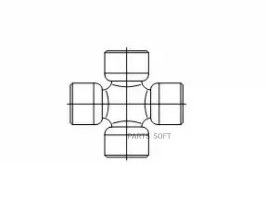 Крестовина карданного вала GKN-SPIDAN U122