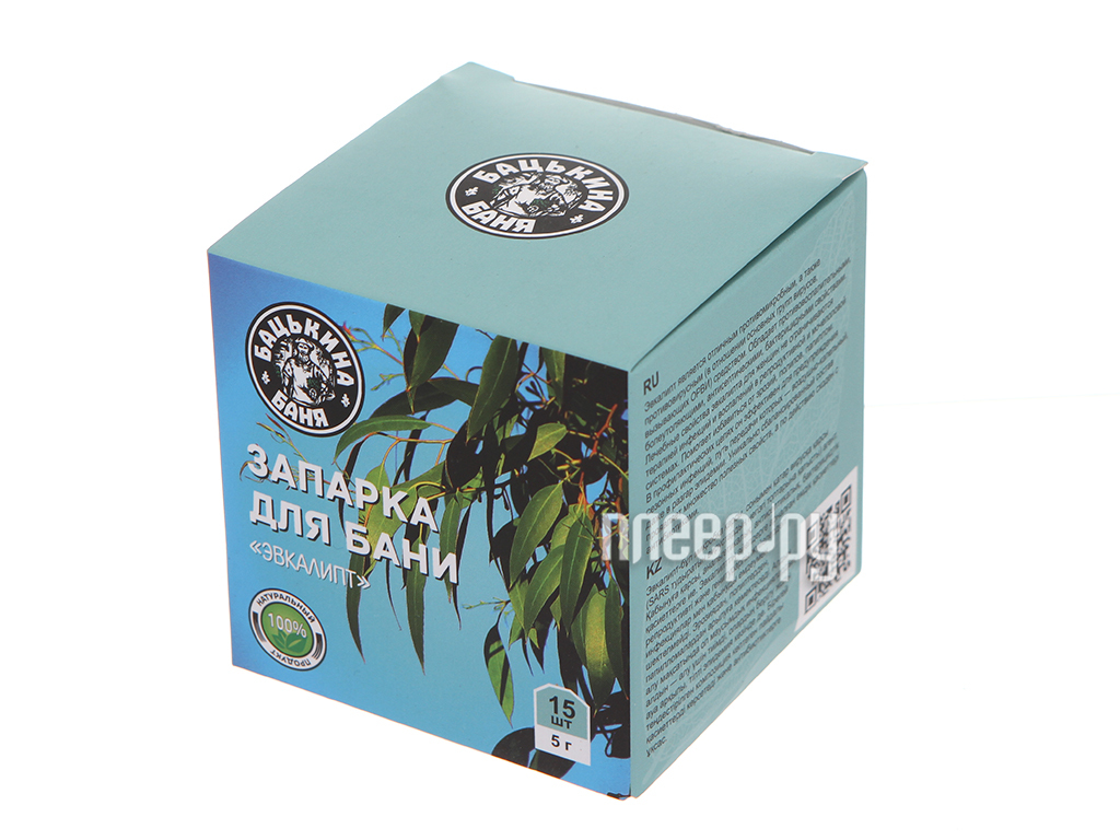 

Запарка для бани эвкалипт Бацькина баня 21035 45 г