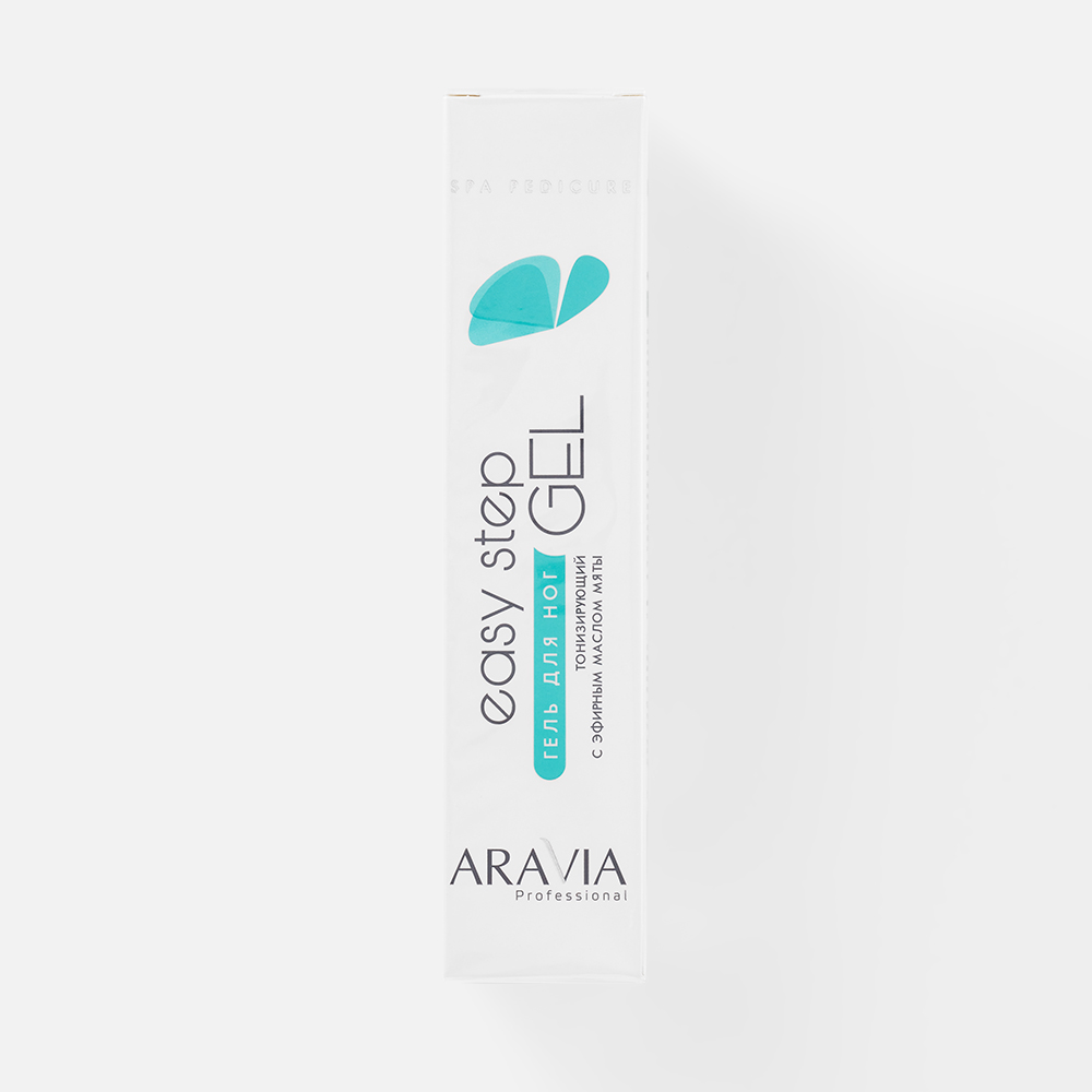 Гель для ног Aravia Professional Easy Step, тонизирующий, с эфирным маслом мяты, 100 мл aravia professional масло после депиляции с экстрактом мяты 300 мл