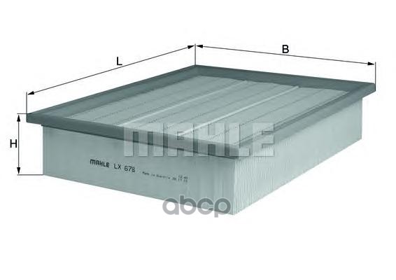 

Воздушный фильтр Mahle/Knecht lx678