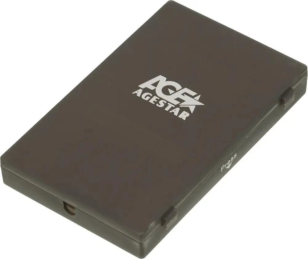 

Внешний корпус для HDD/SSD AgeStar SUBCP1, черный
