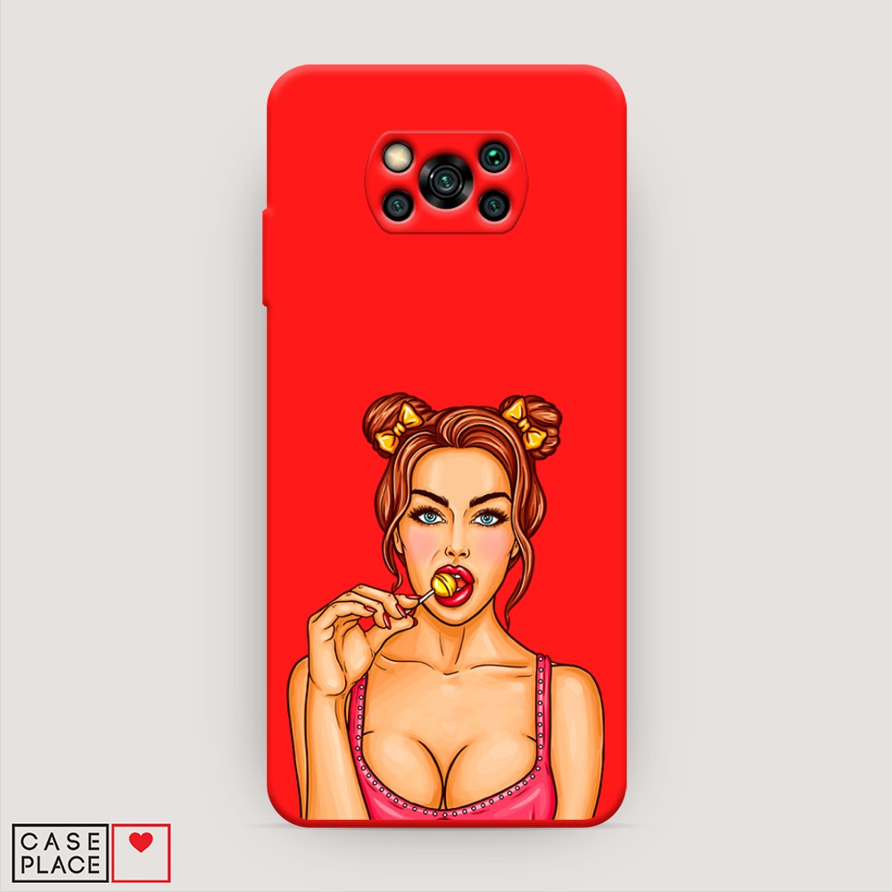 

Чехол Awog на Poco X3/X3 Pro "Вкусный леденец", Разноцветный