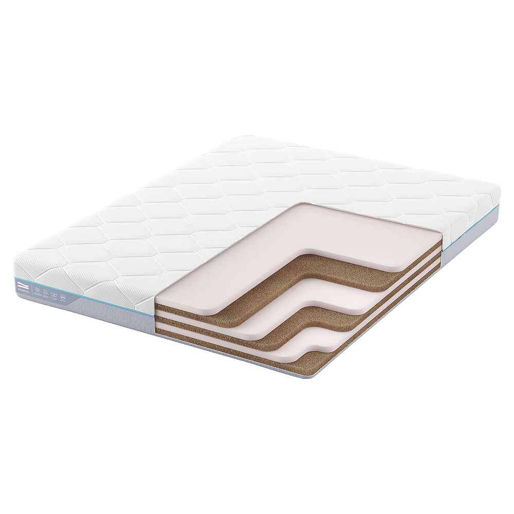 

Матрас анатомический PROMTEX Monolit Mark 18 140x200 беспружинный, Разноцветный, Combi Eco 18 Full