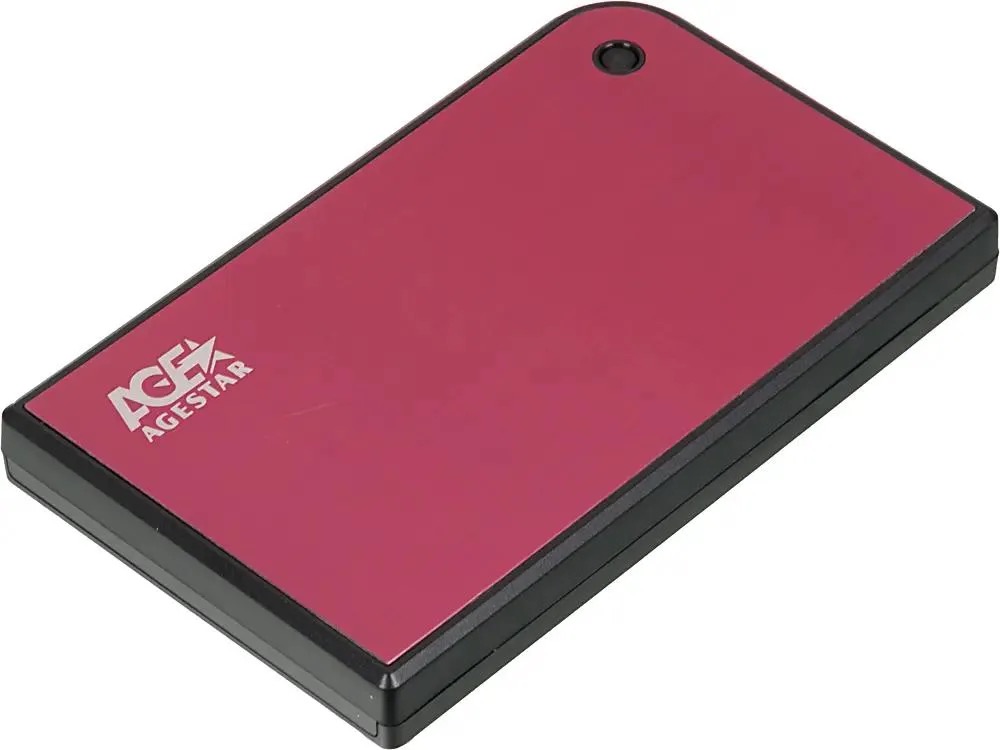 

Внешний корпус для HDD/SSD AgeStar 3UB2A14, красный