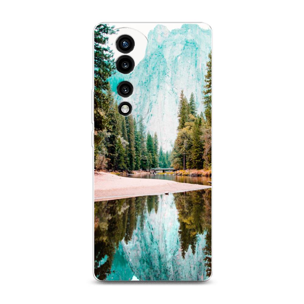 

Силиконовый чехол "Горы 11" на Honor 70 Pro, 6108350-4
