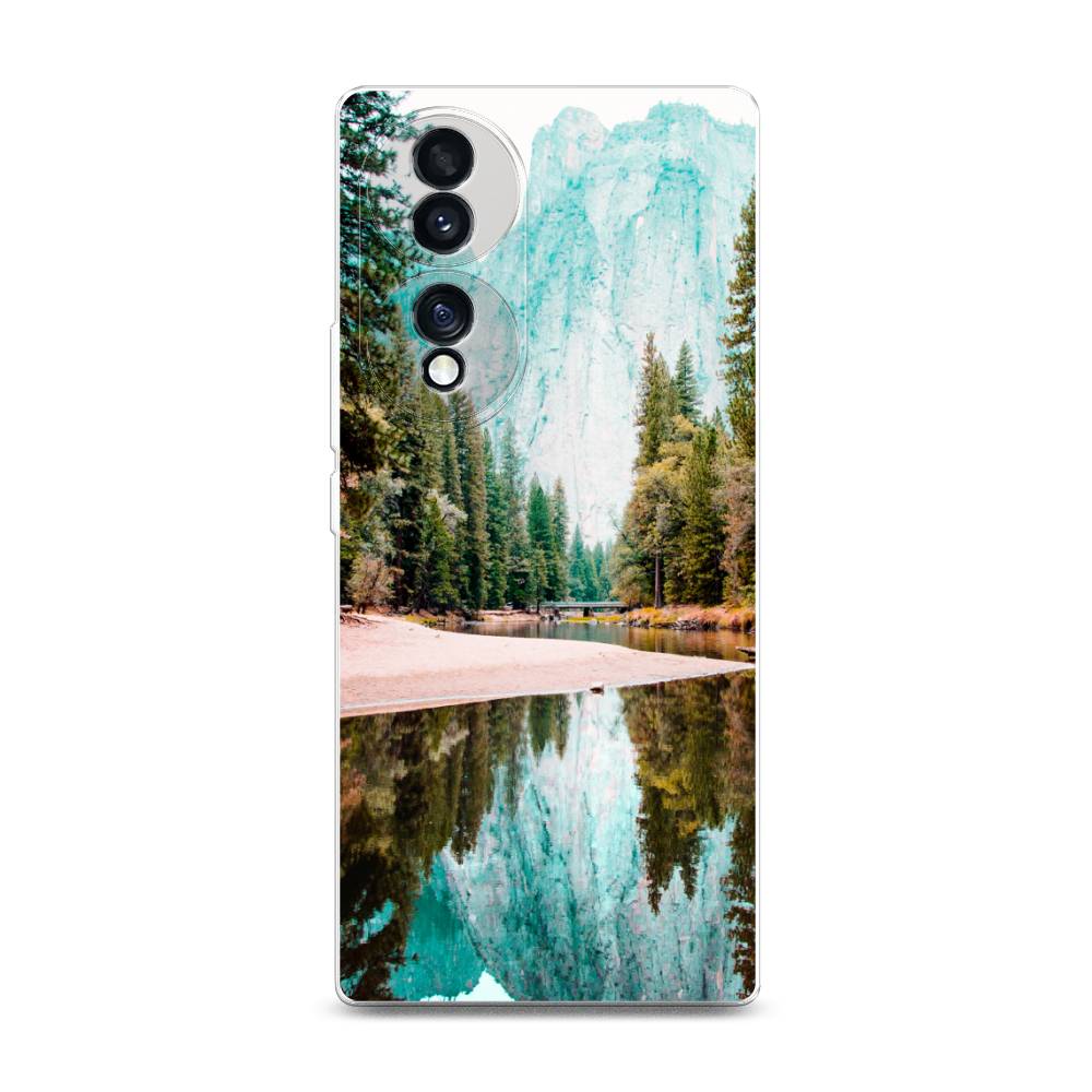

Чехол Awog на Honor 70 "Горы 11", Разноцветный, 6108250-4