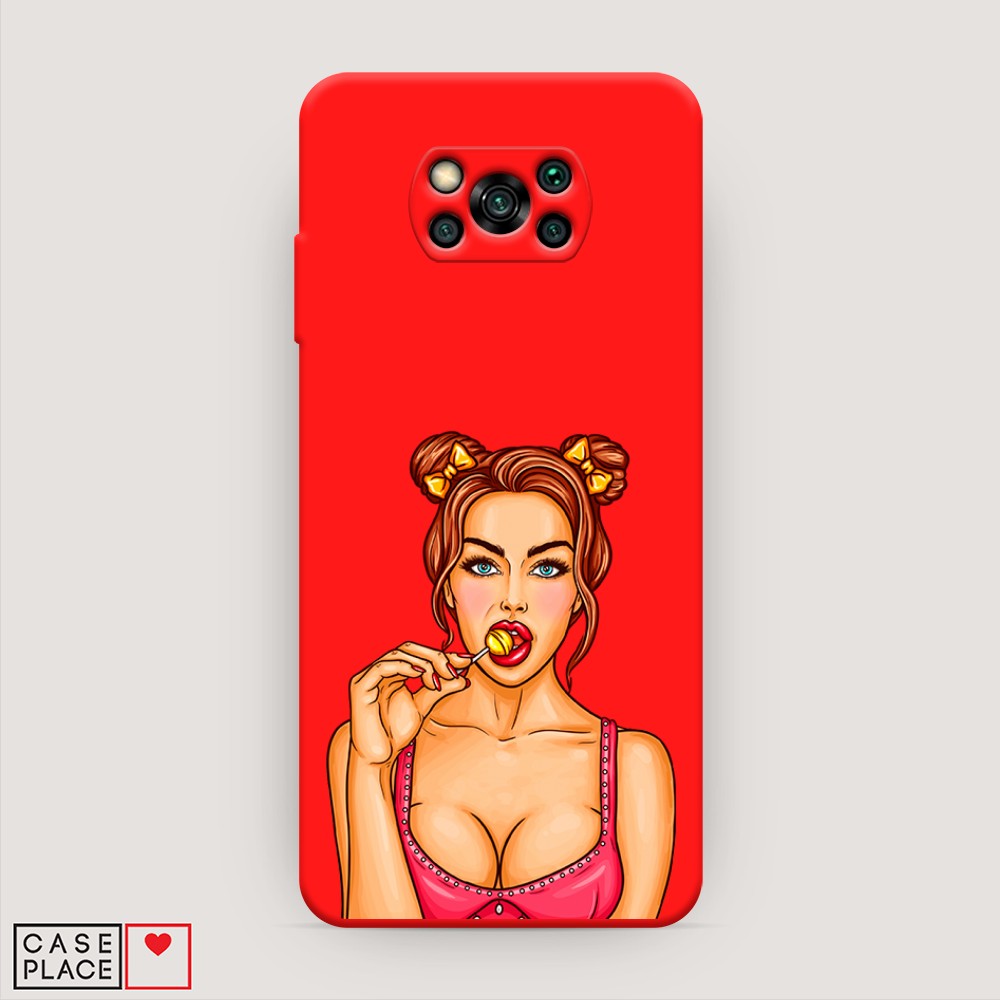 

Чехол Awog на Poco X3/X3 Pro "Вкусный леденец", Разноцветный