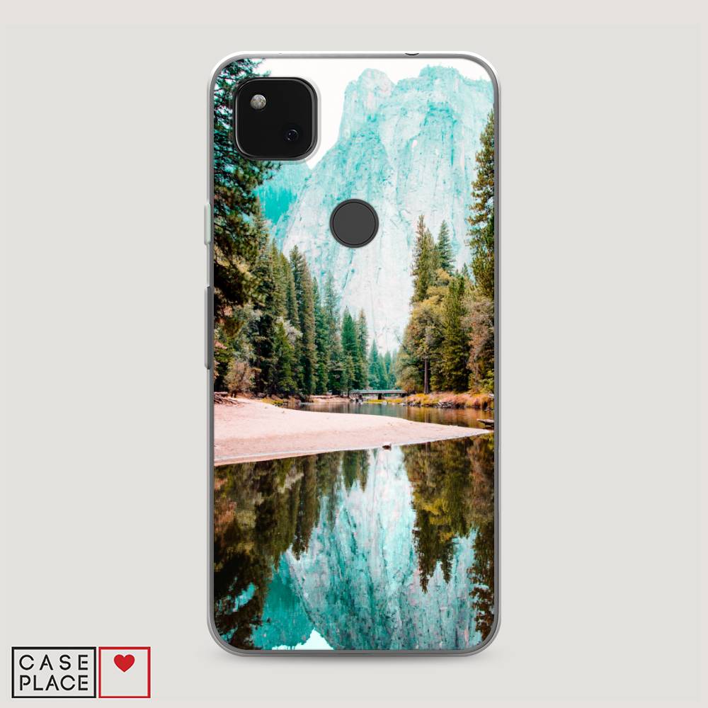 

Чехол Awog на Google Pixel 4A "Горы 11", Разноцветный, 270650-4