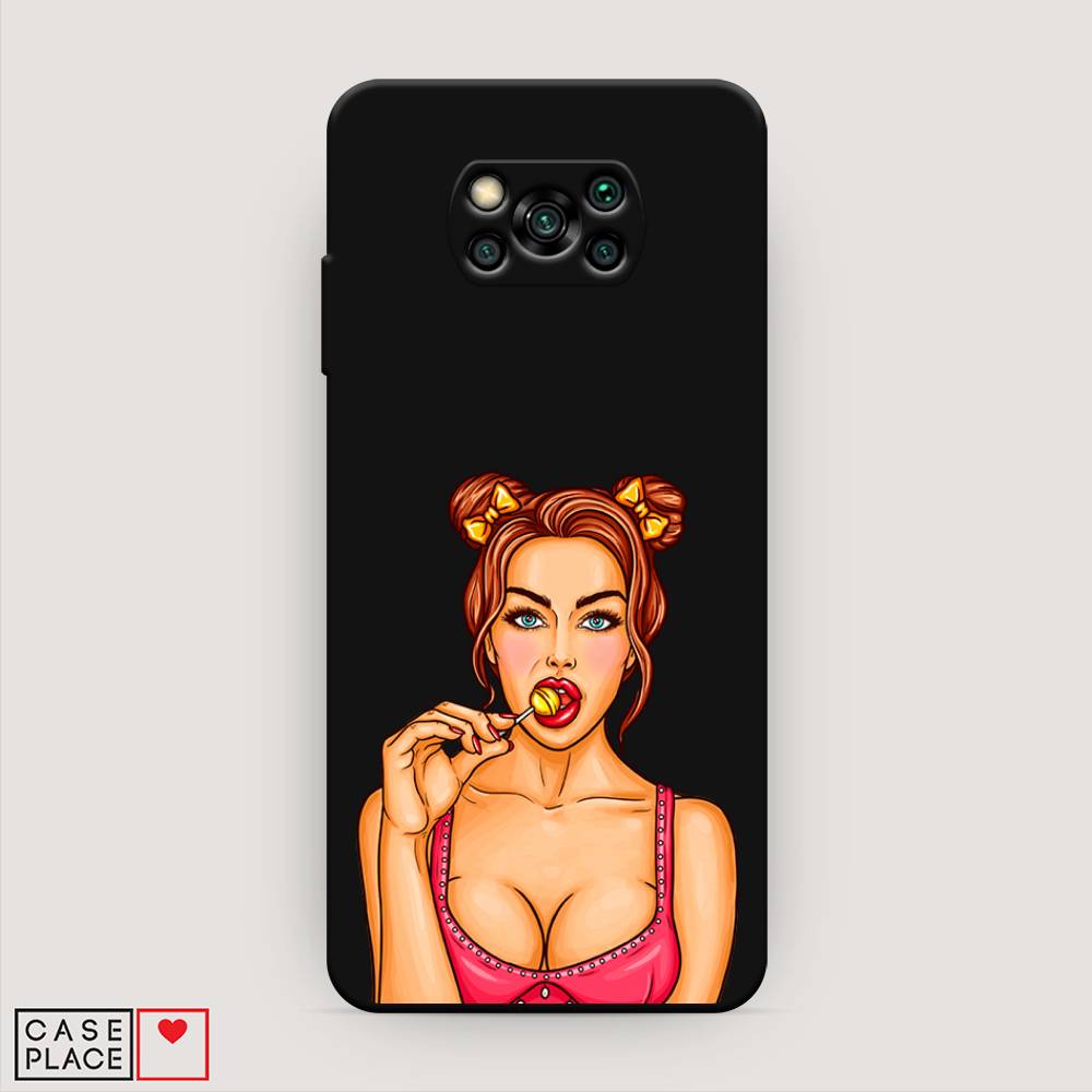 

Чехол Awog на Poco X3/X3 Pro "Вкусный леденец", Разноцветный