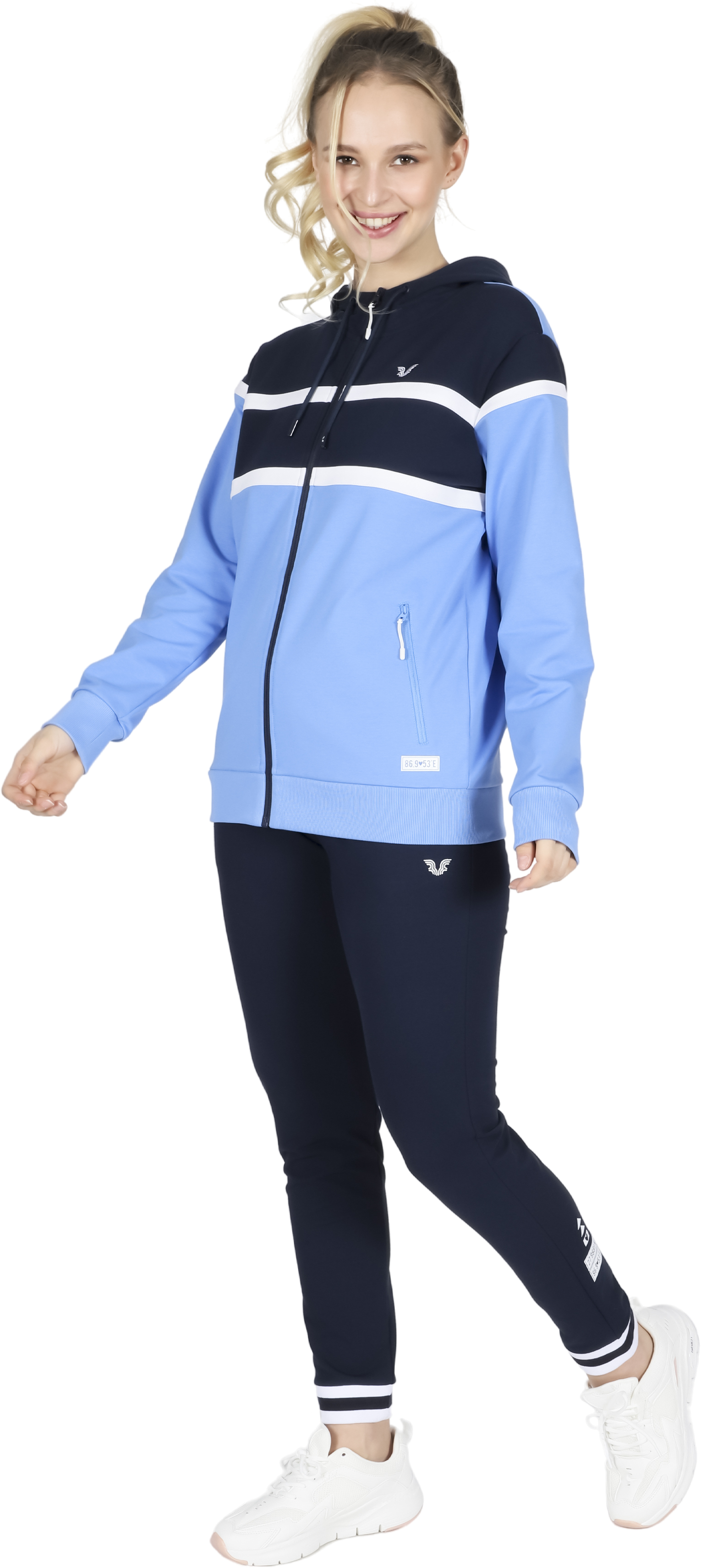 

Костюм женский Bilcee TB21WL01W0034-1-1018 синий XXL, TB21WL01W0034-1-1018