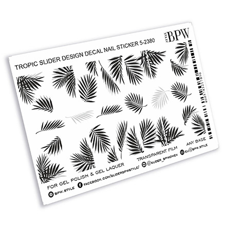 

Слайдер-дизайн BPW.Style Пальмовые листья в графике, №5-2380