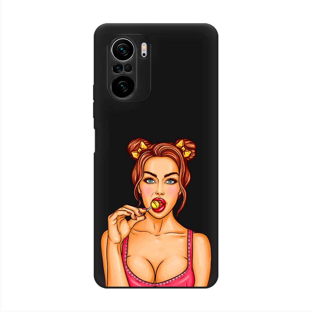 

Чехол Awog на Poco F3/Redmi K40/Mi 11i "Вкусный леденец", Разноцветный