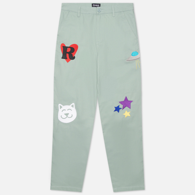 

Брюки мужские Ripndip RND7030 зеленые L, RND7030