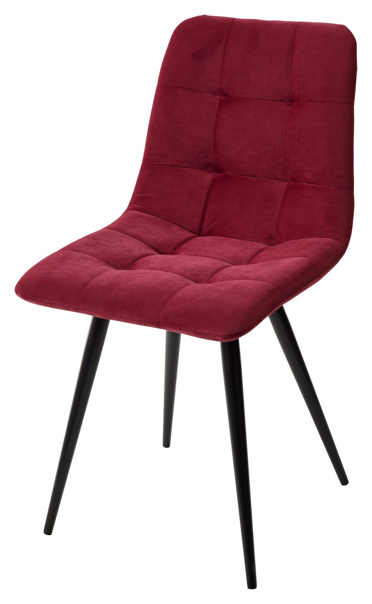 

Комплект стульев 4 шт. M-City CHILLI-Q 461MC04588, винный/черный, CHILLI-Q (4 шт.)
