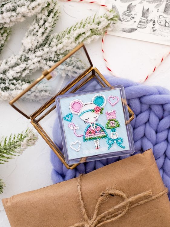 

Набор для вышивания «Маленькая модница»