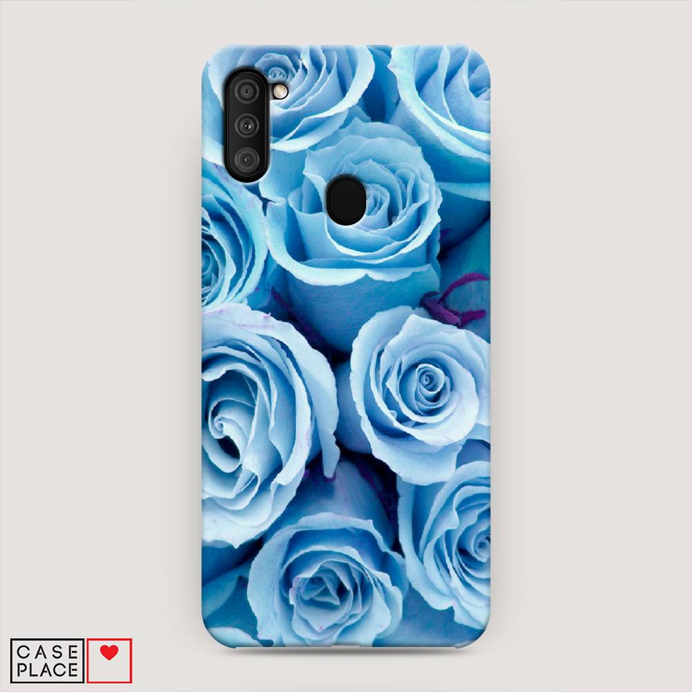 

Пластиковый чехол "Лазурные розы" на Samsung Galaxy M11, 2100620-6