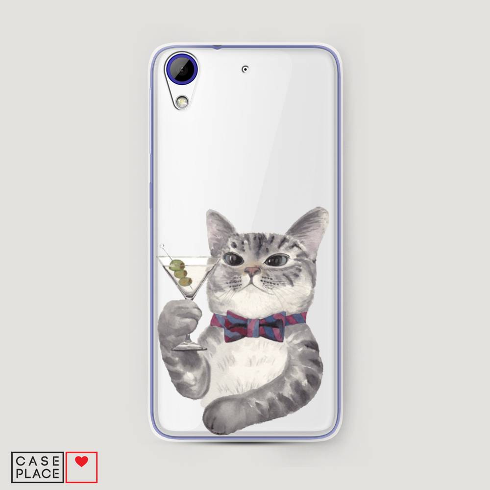 

Чехол Awog "Кот джентльмен" для HTC Desire 628