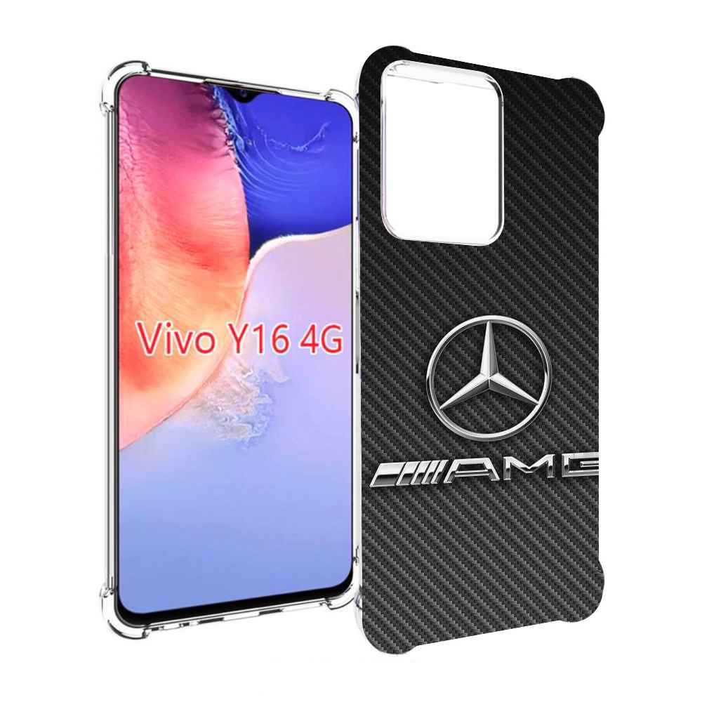 

Чехол MyPads мерседес амг мужской для Vivo Y16 4G/ Vivo Y02S, Прозрачный, Tocco