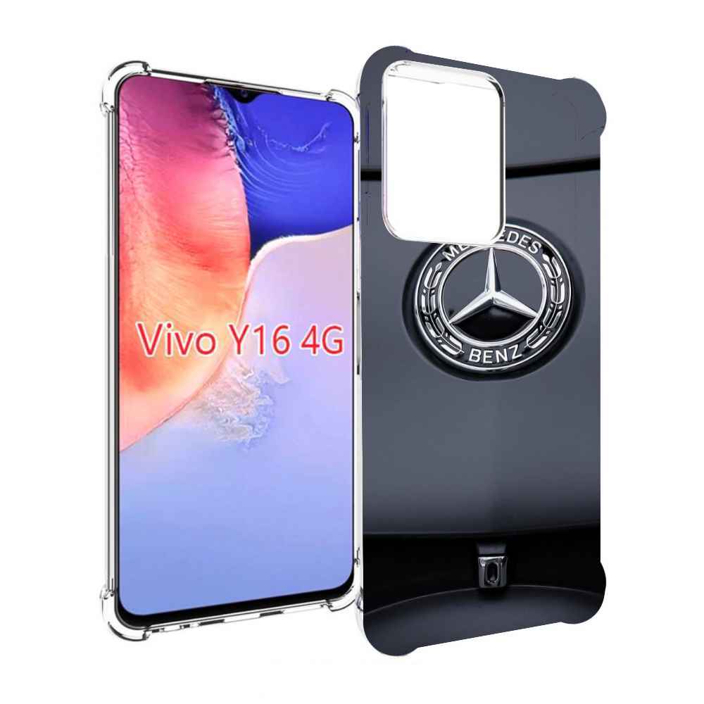 

Чехол MyPads мерседес 7 мужской для Vivo Y16 4G/ Vivo Y02S, Прозрачный, Tocco