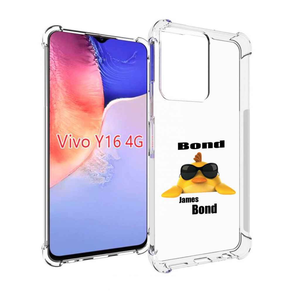 

Чехол MyPads бонд для Vivo Y16 4G/ Vivo Y02S, Прозрачный, Tocco