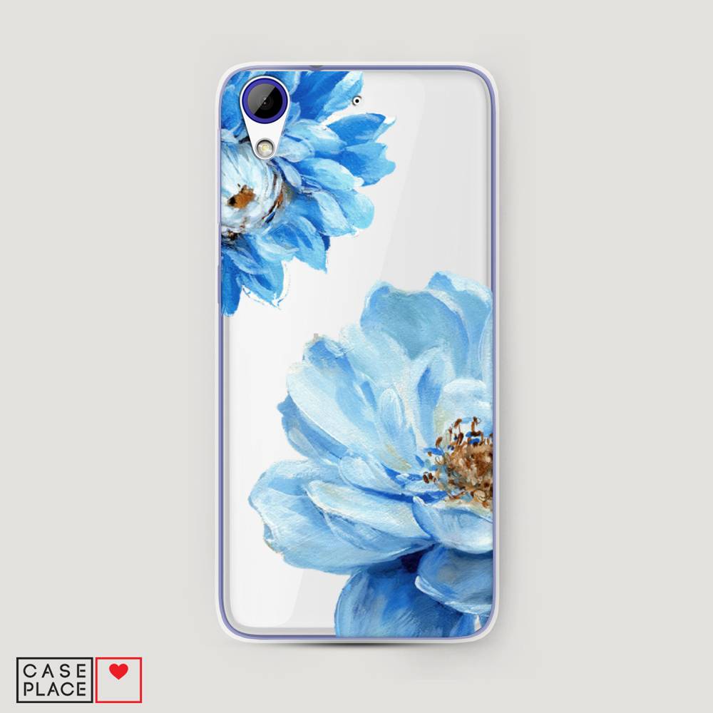 

Чехол Awog на HTC Desire 628 / Эйчтиси Дизайр 628 "Голубые клематисы", Разноцветный, 101650-8