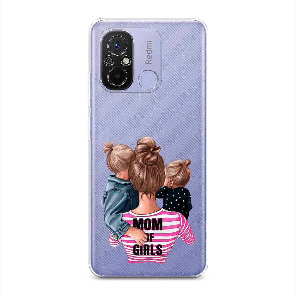 

Чехол Awog на Redmi 12C "Mom of Girls", Разноцветный, 317550-6