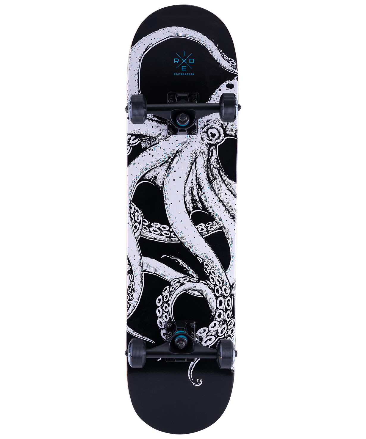 фото Скейтборд ridex octopus 80,39х20,32 см, черный