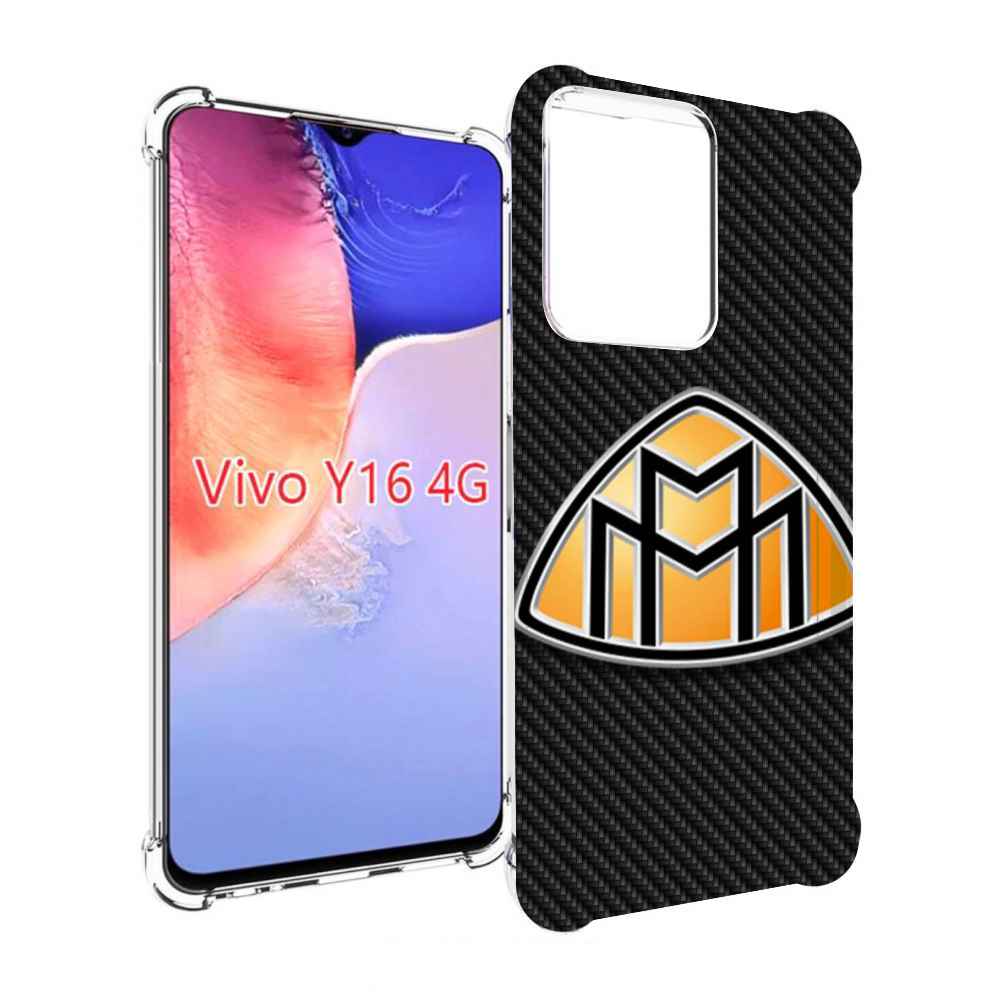 

Чехол MyPads maybach для Vivo Y16 4G/ Vivo Y02S, Прозрачный, Tocco