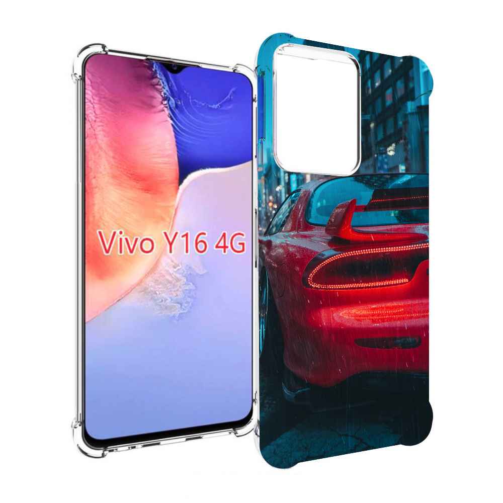 

Чехол MyPads мазда-рх7 для Vivo Y16 4G/ Vivo Y02S, Прозрачный, Tocco