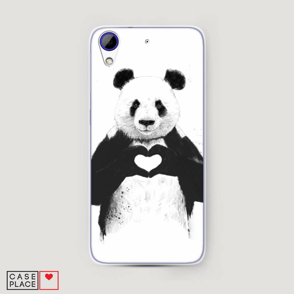 

Чехол Awog на HTC Desire 628 / Эйчтиси Дизайр 628 "Панда love", Разноцветный, 101650-10