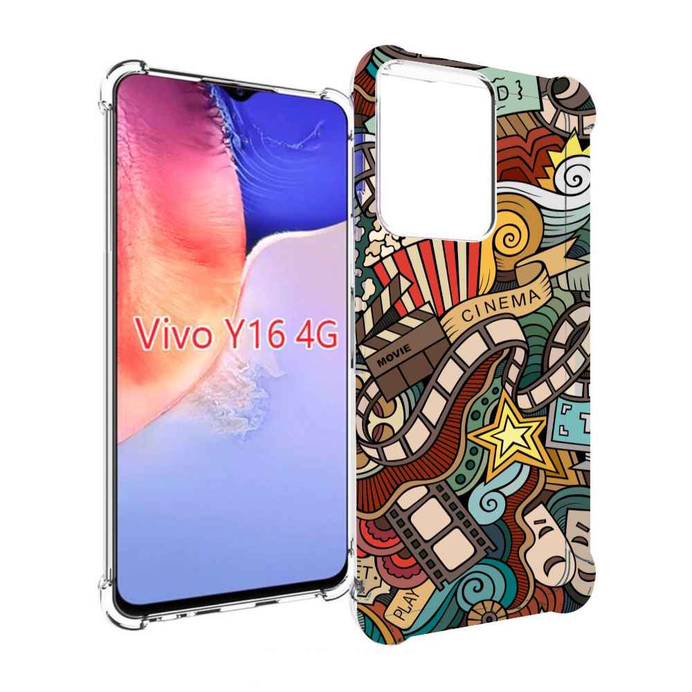 

Чехол MyPads любимое кино для Vivo Y16 4G/ Vivo Y02S, Прозрачный, Tocco