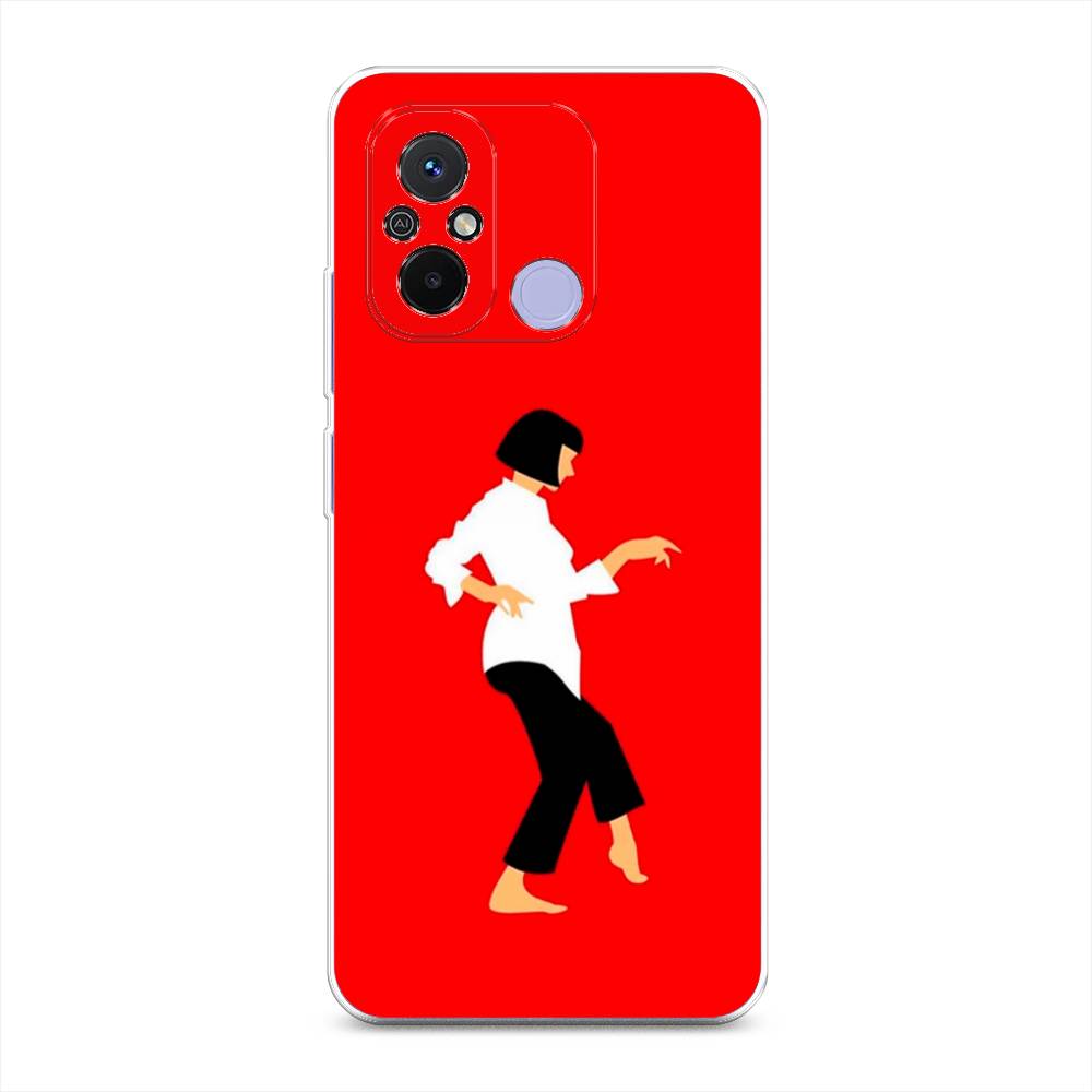 

Чехол Awog на Redmi 12C "Криминальное чтиво 1", Красный;белый;черный, 317550-7