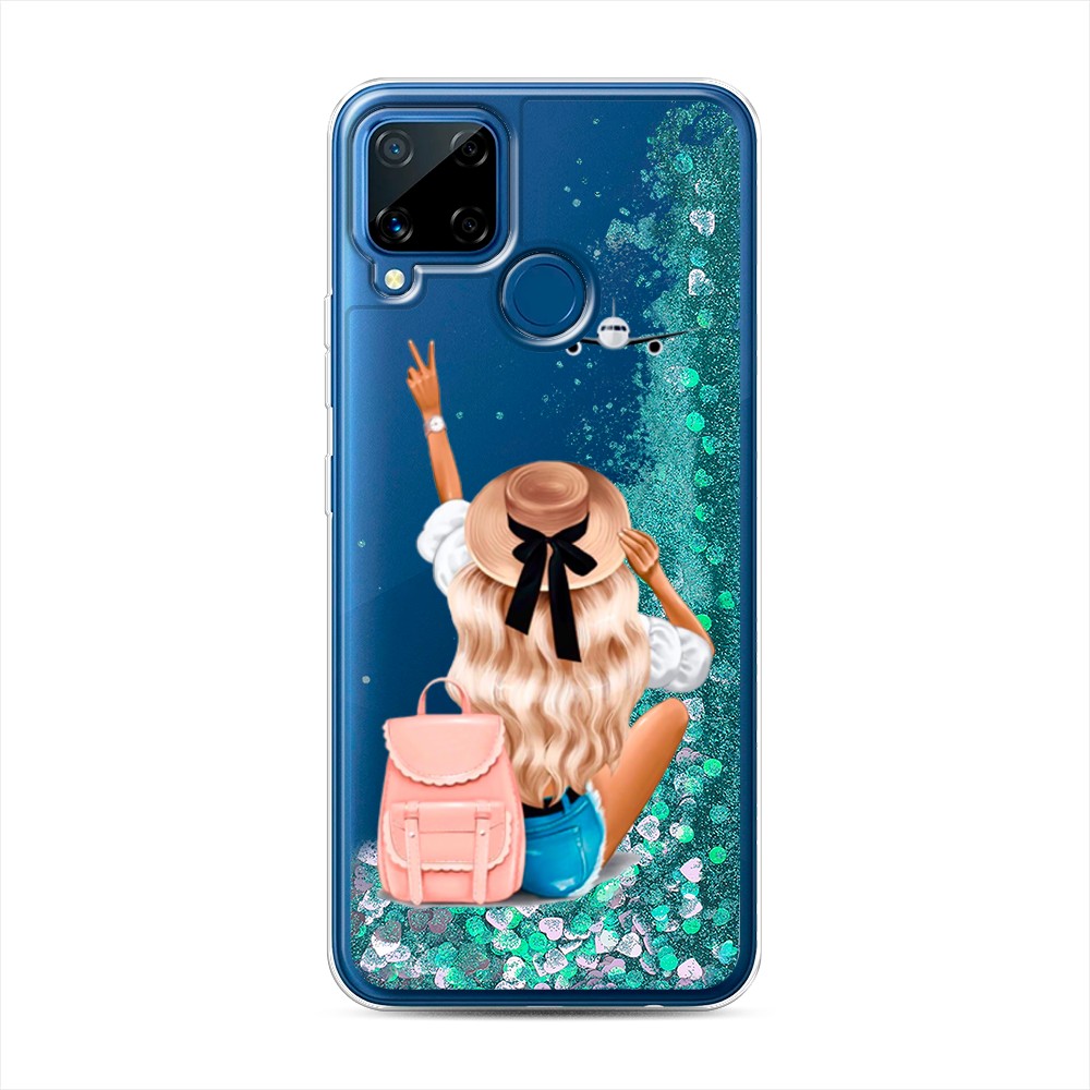 

Чехол Awog на Realme C15 "Автостопом самолетом", 255095-1