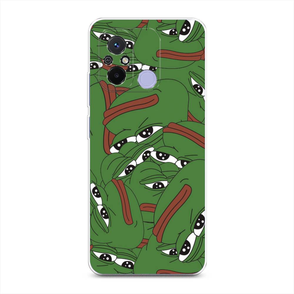 

Чехол Awog на Redmi 12C "Печальный frog", Зеленый;белый, 317550-9