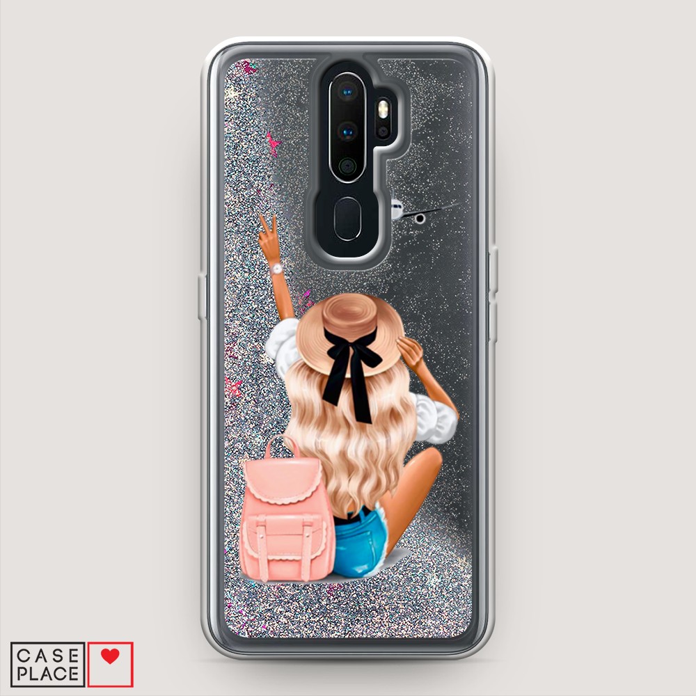 

Чехол Awog на Oppo A9 (2020) "Автостопом самолетом", Разноцветный, 251991-1