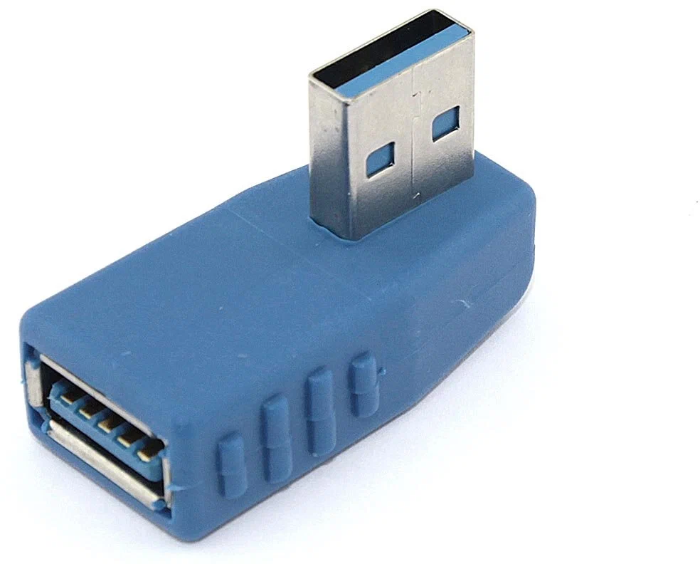 Угловой удлинитель USB Type A с поворотом влево 325₽