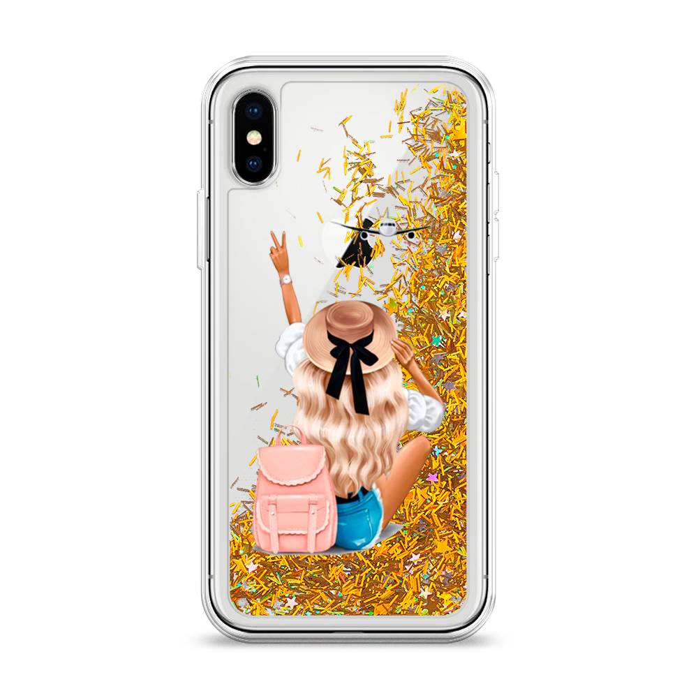 

Чехол Awog на Apple iPhone X (10) / Айфон X (10) "Автостопом самолетом", 11090-1