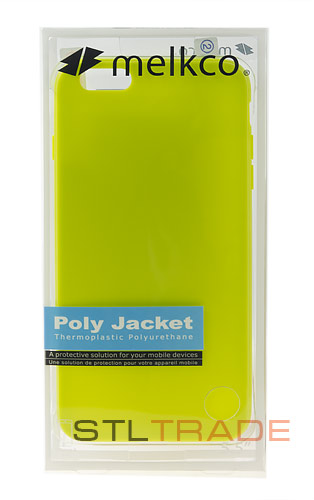 

Силиконовый чехол Melkco для iPhone 6 5,5 Poly Jacket, желтый