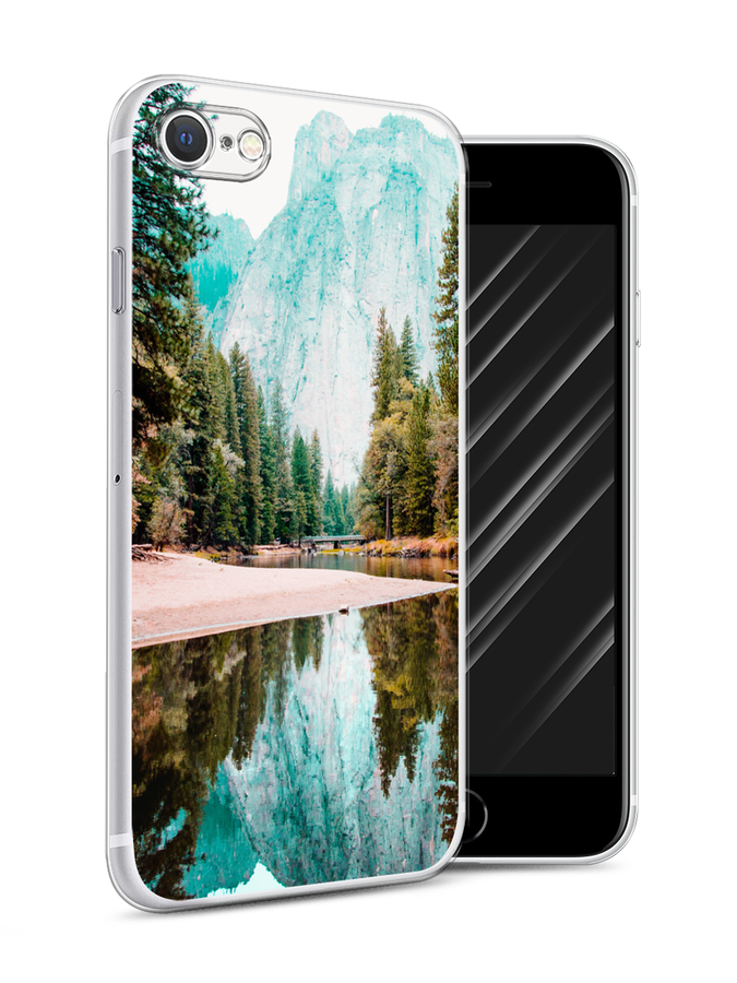 

Чехол Awog на Apple iPhone 7 / Айфон 7 "Горы 11", Разноцветный, 10650-4