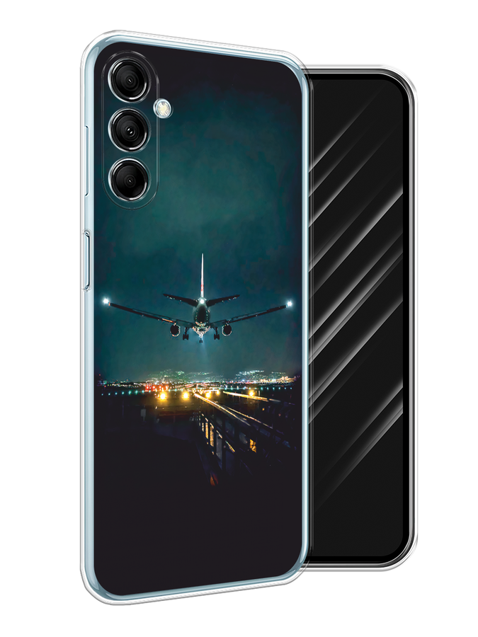 

Чехол Awog на Samsung Galaxy M14 5G "Ночной рейс", Черный, 2108150-1