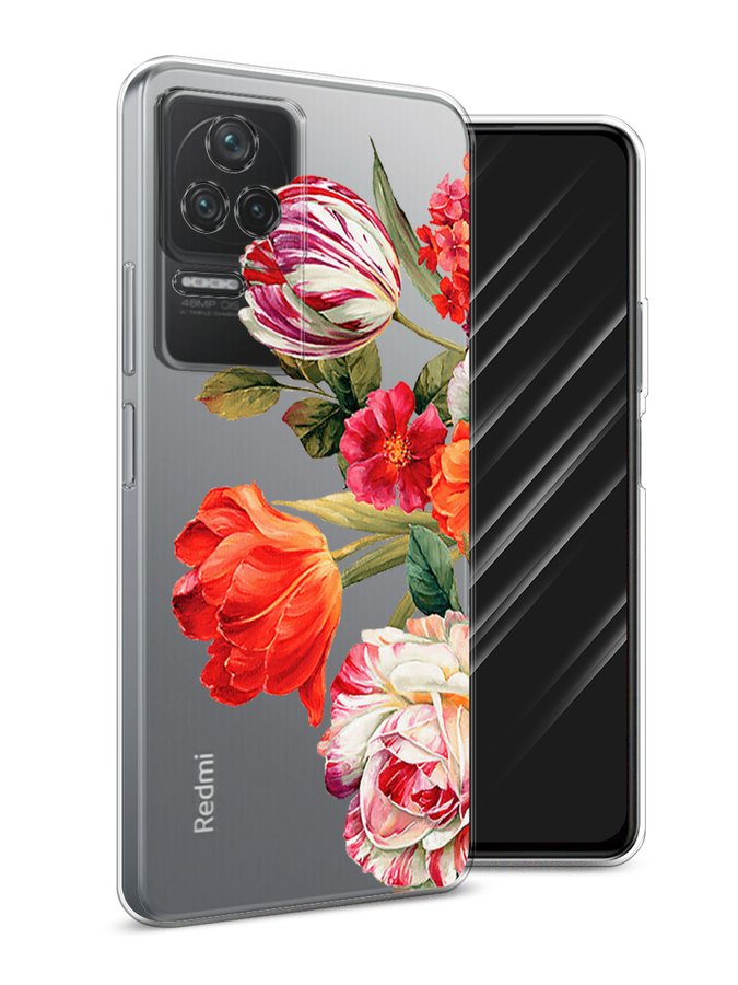 

Чехол Awog на Xiaomi Redmi K40S "Весенний букет", Разноцветный, 314650-8