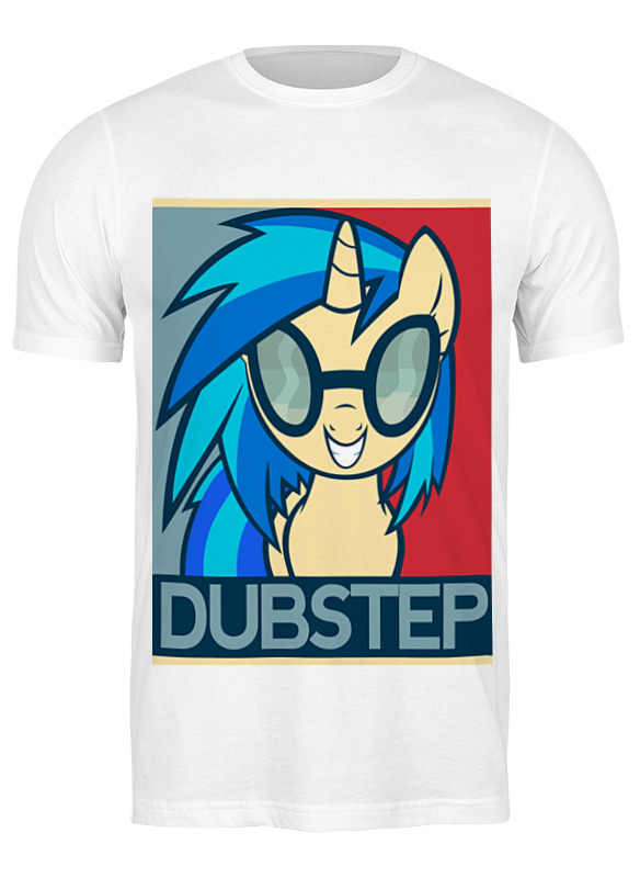 

Футболка мужская Printio Dubstep белая 3XL, Белый, Dubstep