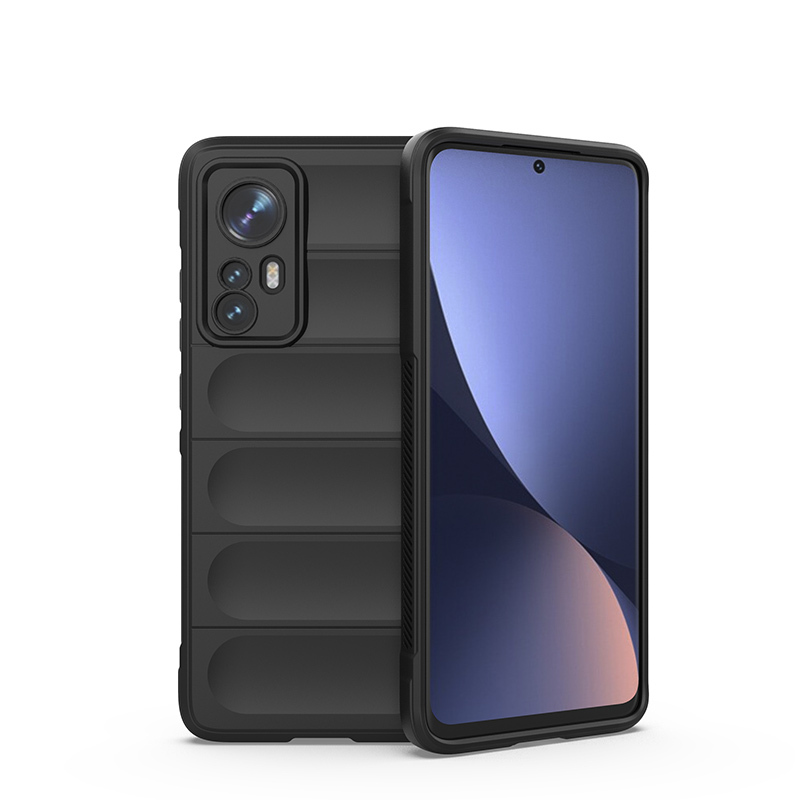 

Противоударный чехол Flexible Case для Xiaomi Mi 12 / 12X, Черный