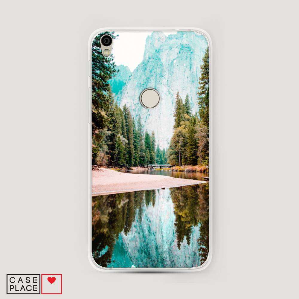 

Чехол Awog на Alcatel Shine Lite / Алкатель Shine Lite "Горы 11", 170350-4