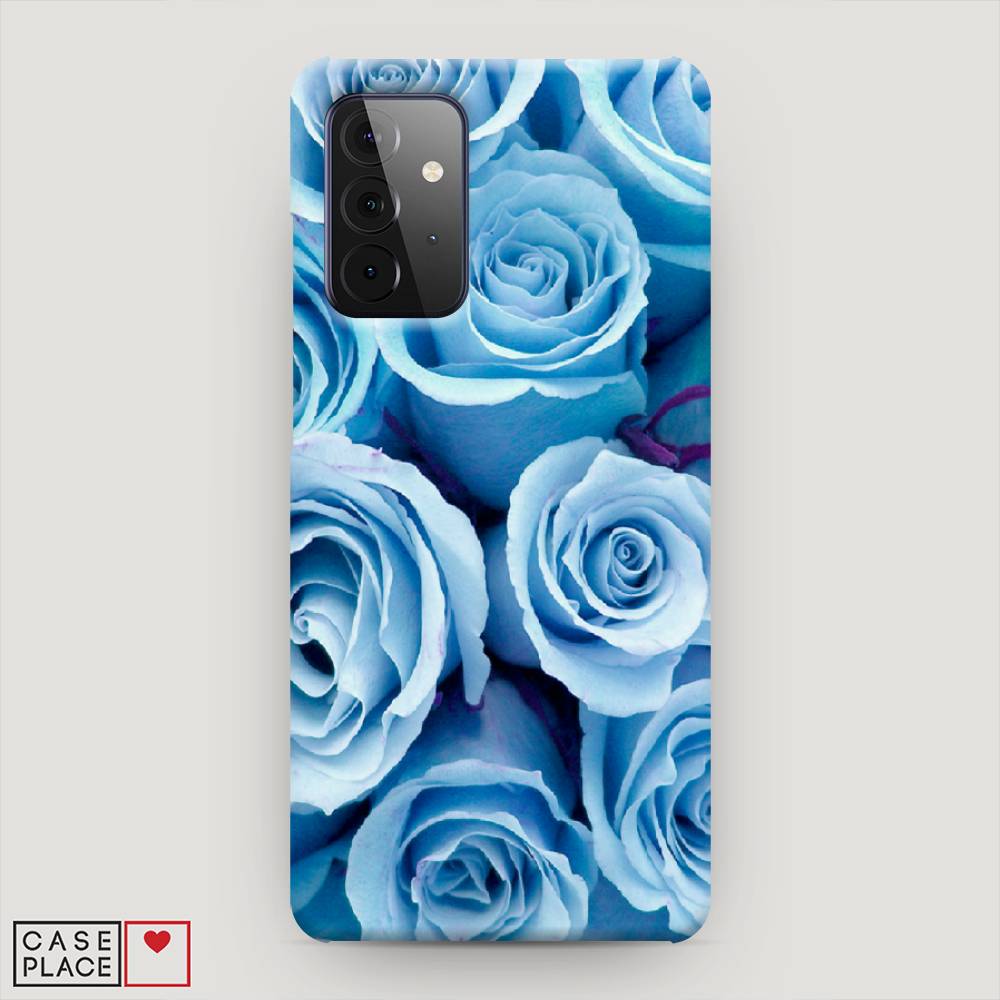 

Пластиковый чехол "Лазурные розы" на Samsung Galaxy A72, 2101920-6