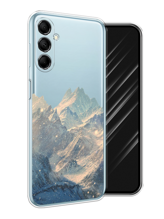 

Чехол Awog на Samsung Galaxy M14 5G "Горы арт 2", Серый, 2108150-1