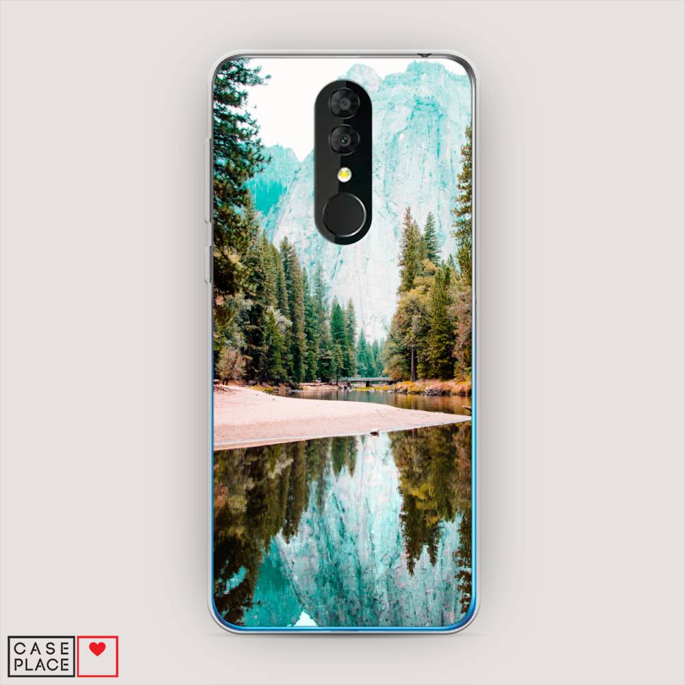 

Чехол Awog на Alcatel 3 5053Y (2019) / Алкатель 3 5053Y (2019) "Горы 11", Разноцветный, 170550-4