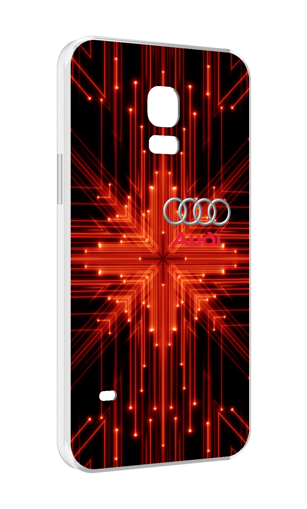 

Чехол MyPads Ауди-на-неоновом-фоне для Samsung Galaxy S5 mini, Прозрачный, Tocco