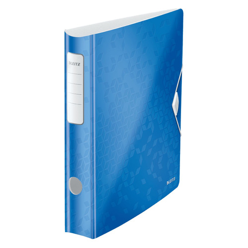 Папка-регистратор Leitz 11070036,  A4,  65мм,  картон ламинированный,  синий