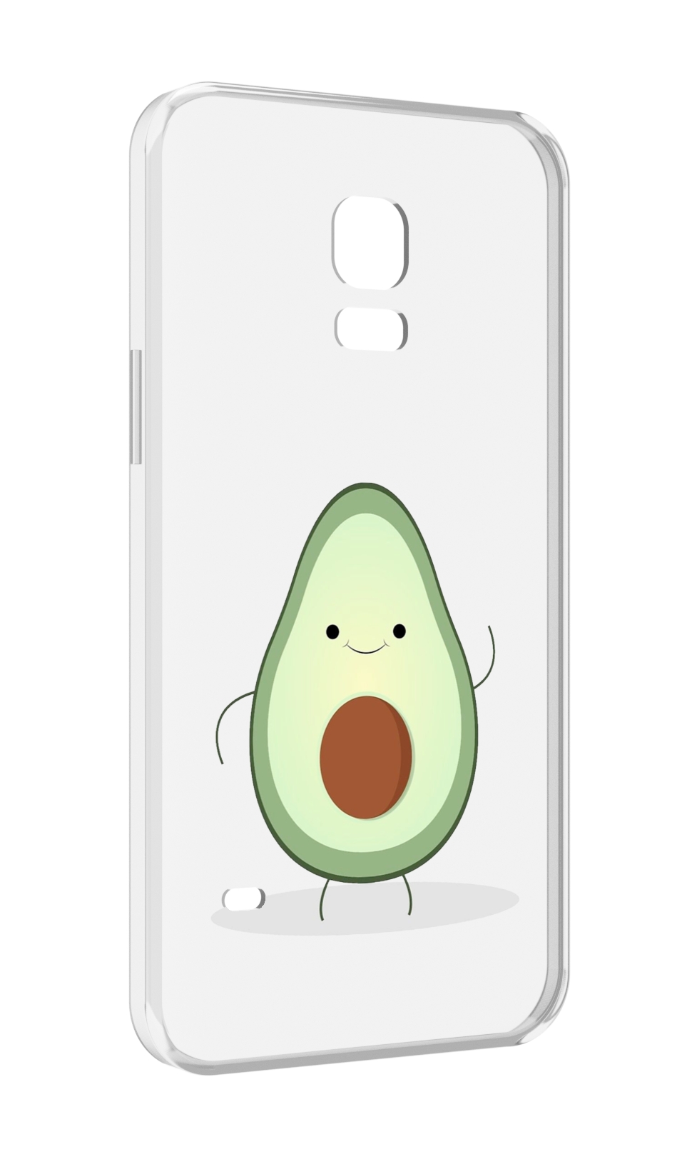 

Чехол MyPads Авокадик для Samsung Galaxy S5 mini, Прозрачный, Tocco